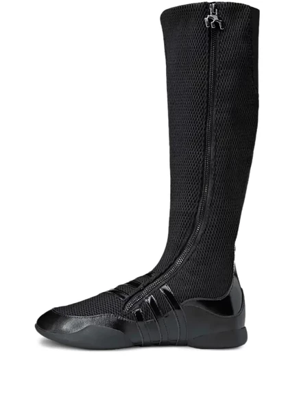 Женские сапоги Adidas Miaou на молнии, черные