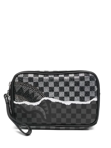Несессер Sprayground Checkerboard, черный
