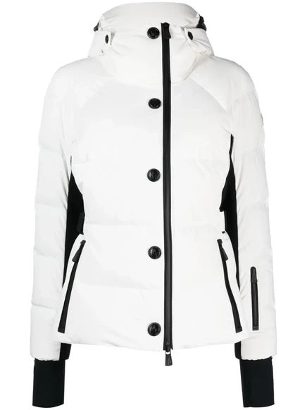 Лыжная куртка Moncler Grenoble Guyane с капюшоном white