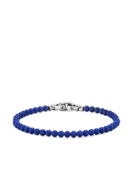 Мужской браслет David Yurman Spiritual Beads, серебристый