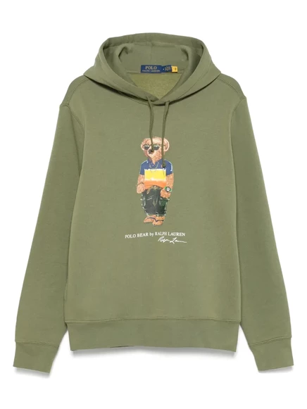 Мужское худи Polo Ralph Lauren Polo Bear, зеленое