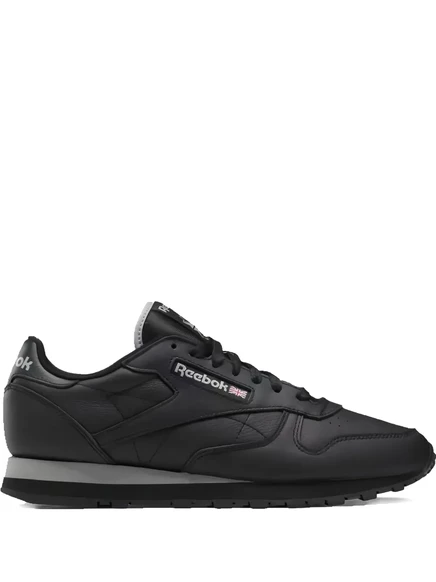 Мужские кроссовки Reebok Classic Leather низкие, черные