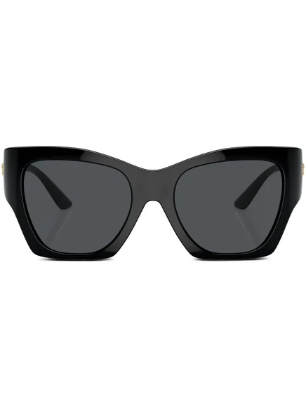 Солнцезащитные очки в оправе кошачий глаз с логотипом Versace Eyewear black