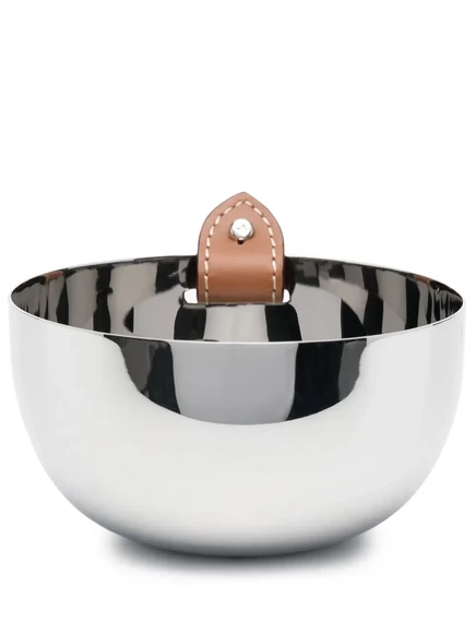 Миска Ralph Lauren Home Wynatt, серебристая