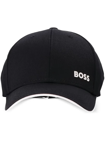 Мужская кепка Boss с логотипом, черная