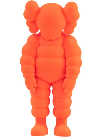 Фигурка KAWS What Party из винила, оранжевая