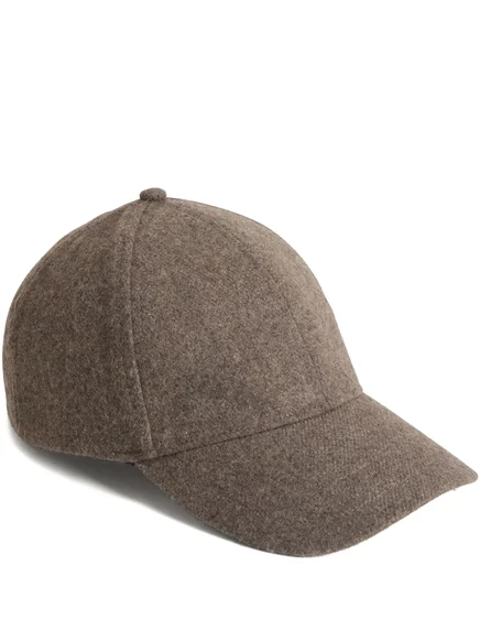 Мужская фетровая бейсболка Woolrich, коричневая