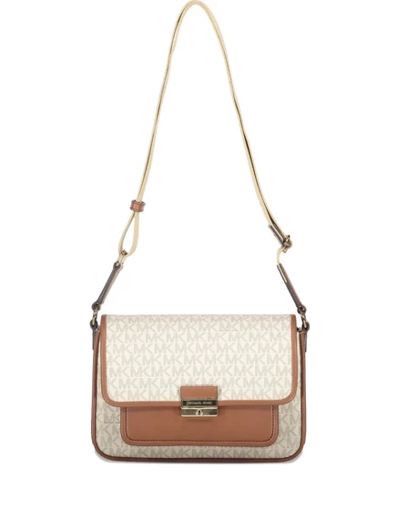 Женская сумка на плечо Michael Kors Bradshaw, молочная