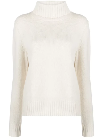 Шерстяной джемпер Polo Ralph Lauren с круглым вырезом white