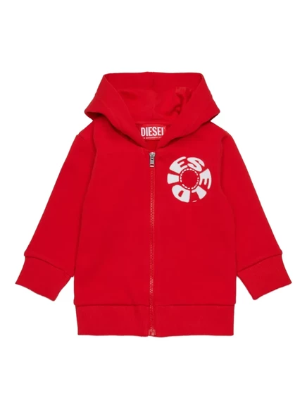 Худи для мальчиков Diesel Kids Spravonb, ярко-красное