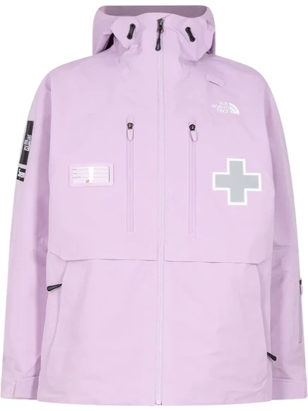 Унисекс куртка Supreme x North Face Summit, розовая