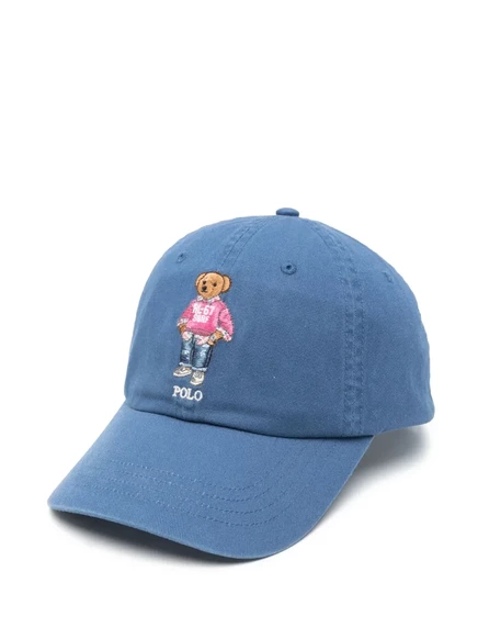 Кепка Polo Ralph Lauren с нашивкой Polo Bear, синяя