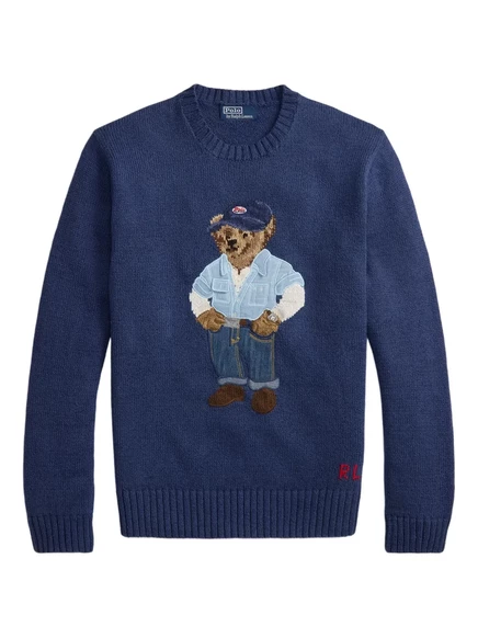Мужской свитер Polo Ralph Lauren Polo Bear, синий