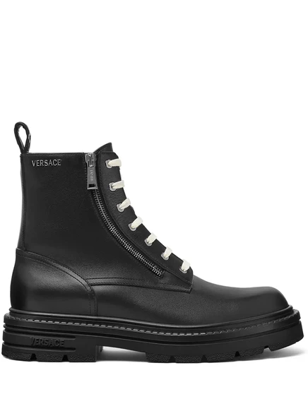Ботинки на шнуровке от Versace Adriano black