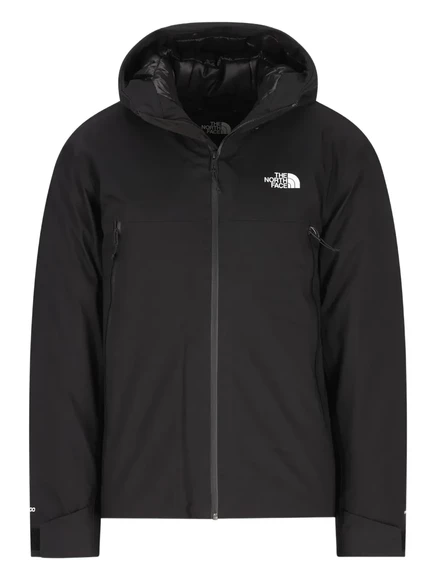 Мужская пуховая куртка the north face, черная