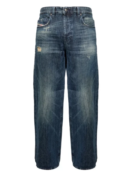 Мужские широкие джинсы Diesel 2001 D-Macro, синие
