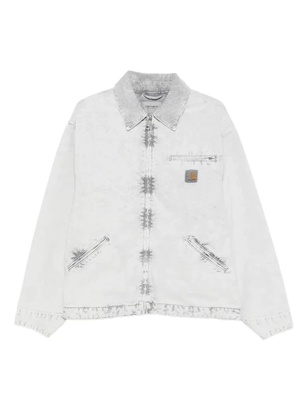Мужская рубашка-куртка Carhartt WIP OG Detroit, серая