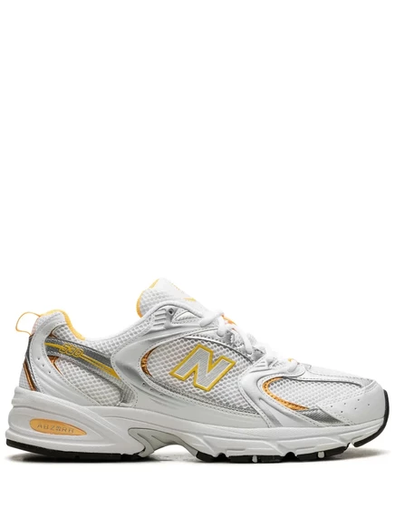 Унисекс кроссовки New Balance 530, бело-абрикосовые