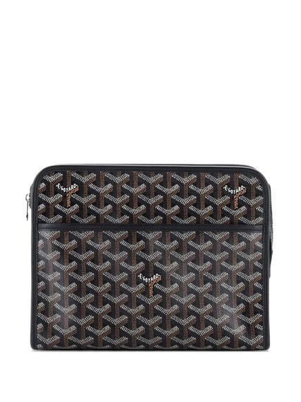 Женская сумка‑клатч Goyard Pre-Owned Jouvence MM, черная