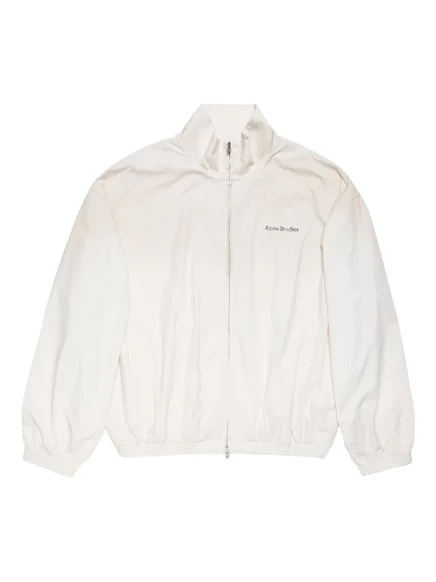 Мужская легкая куртка Acne Studios с логотипом, белая