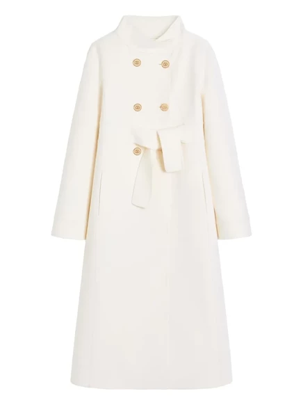 Женское пальто Valentino Garavani Compact Drap, белое