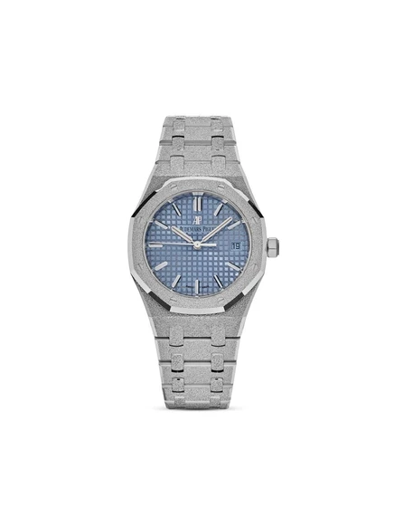 Часы Audemars Piguet Royal Oak 34 мм из белого золота, синий