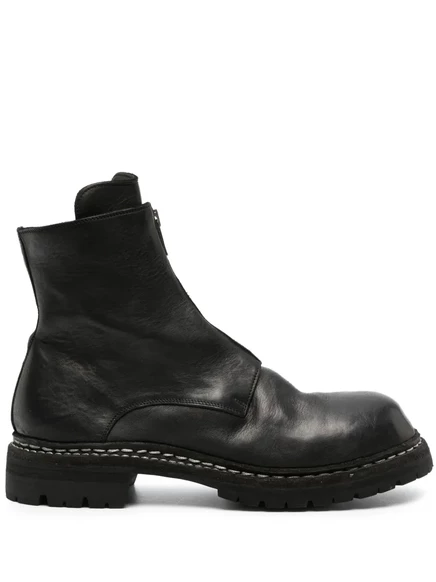 Мужские ботинки Guidi GR05 кожаные, черные
