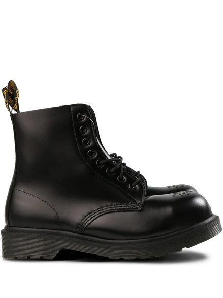 Унисекс ботинки Dr Martens кожаные, черные