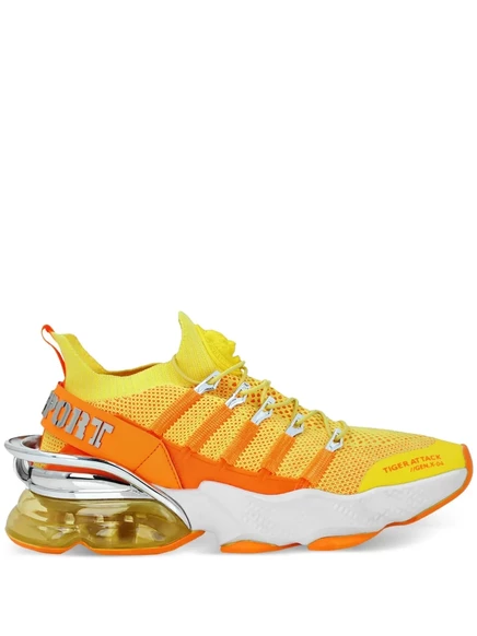 Унисекс кроссовки Plein Sport Tiger Attack Gen X 04, желтые