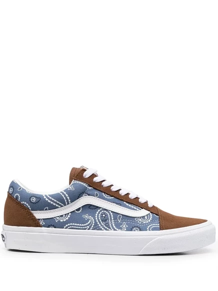 Мужские низкие кеды Vans Old Skool, коричневые