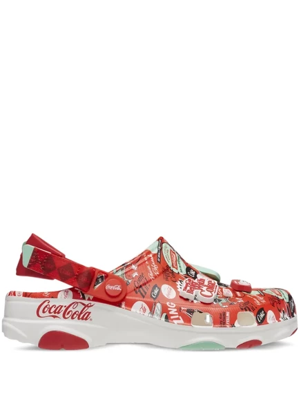 Вездеходные сабо Crocs x Coca-Cola red