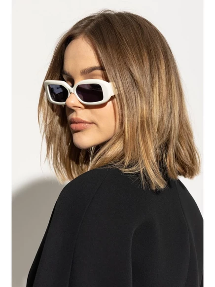 Женские очки Jacquemus Les Lunettes, белая оправа