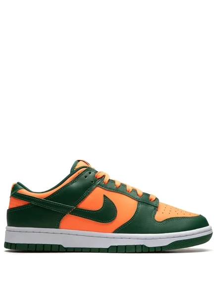 Унисекс кроссовки Nike Dunk Low «Miami Hurricanes», зеленые