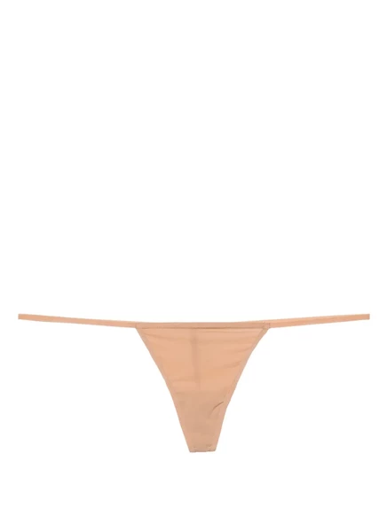 Женские микротрусики Maison Close Les Invisibles, бежевые