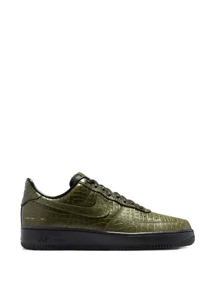 Мужские кеды Nike Air Force 1 Low с кроко-эффектом