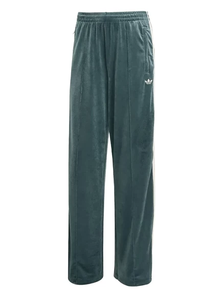 спортивные брюки adidas из велюра в цветочек green