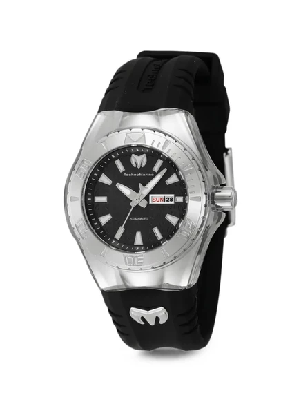 Часы TechnoMarine Cruise Monogram 40 мм, черные