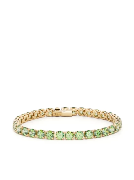 Браслет, украшенный кристаллами Swarovski Matrix green