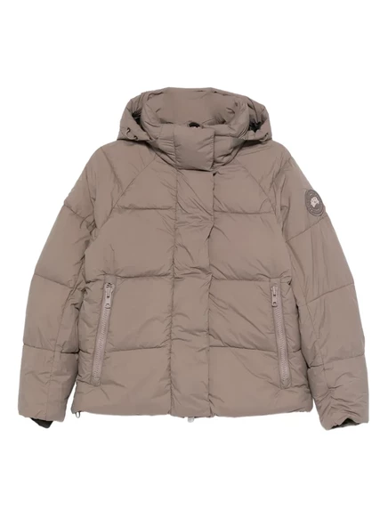 Стеганая парка Canada Goose Junction с высоким воротом brown