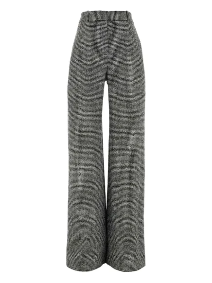 Женские шерстяные брюки Ermanno Scervino, черные