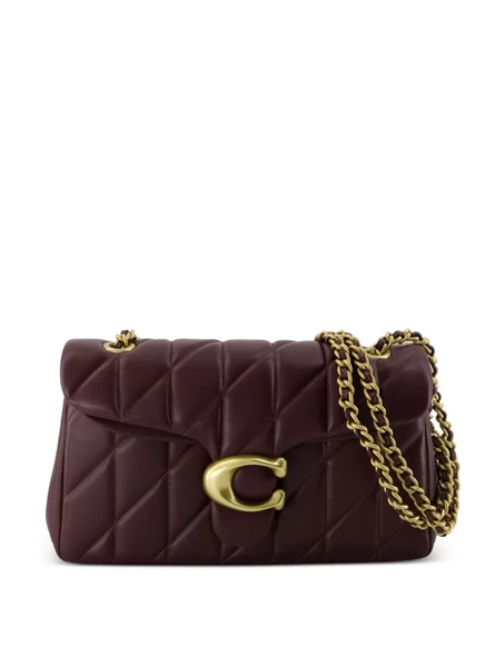 Стеганая сумка через плечо Coach Tabby 26 red