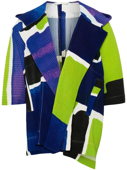 Мужская куртка Homme Pliss Issey Miyake, синяя