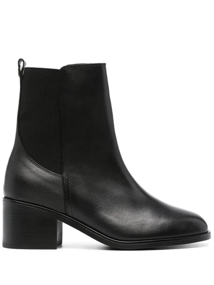 Кожаные ботильоны Tommy Hilfiger Essential 55 мм black