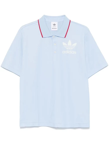 Унисекс поло Adidas x Wales Bonner, голубое