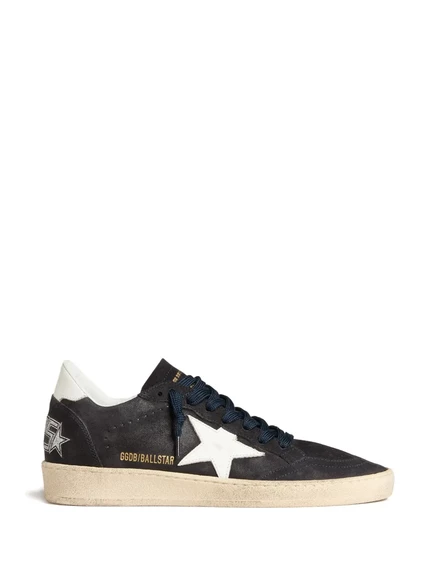 Женские кеды Golden Goose Ball Star, тёмно-синие