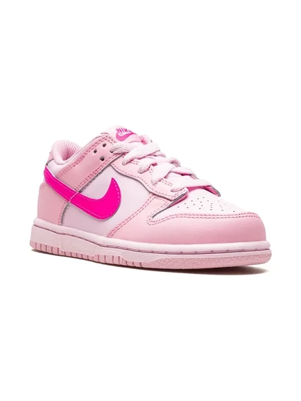 Кроссовки для мальчиков Nike Kids Dunk Low Triple Pink, розовые