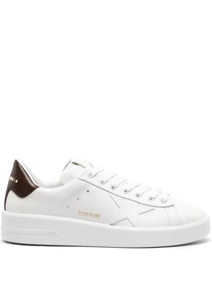 Мужские кожаные кроссовки Golden Goose, белые