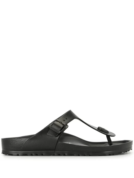 Унисекс сандалии Birkenstock с Т-ремешком, черные