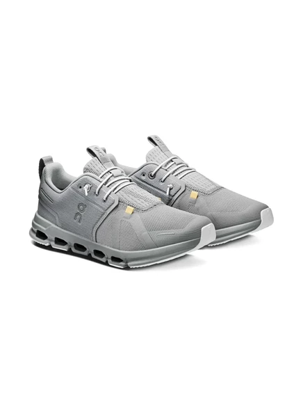 на бегущих детях облачные кроссовки  grey