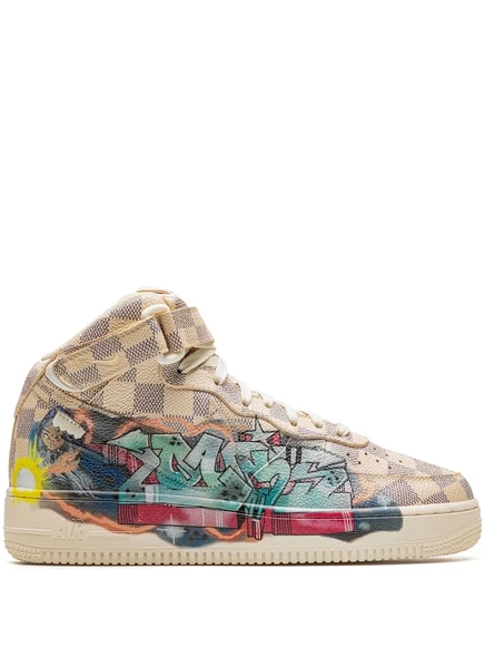 Кроссовки Nike x Louis Vuitton Air Force 1 Mid 